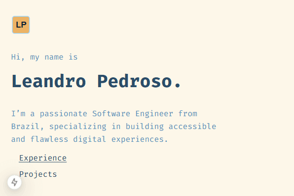 Portfolio Website